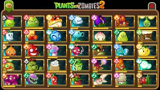 PLANTS VS ZOMBIES 2 | ALL PREMIUM PLANTS ABILITY & POWER-UPS. All Mastery Level in PvZ2
