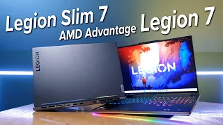 Is the Slim 7 the Better Choice Vs Lenovo Legion 7 (AMD Advantage)?