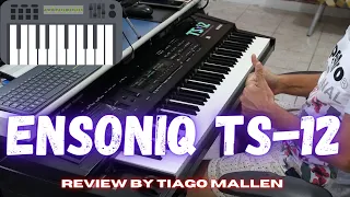 ENSONIQ TS12/TS10 SERIES -  (FACTORY SOUNDS FULL) ANO: 1993  DEMONSTRAÇÃO POR TIAGO MALLEN #ensoniq