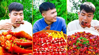 KING EATING SPICY FOOD CHALLENGE!! TikTok Funny Videos Youtube Silver Button Ep.26