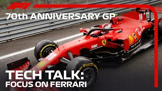 What's Going on at Ferrari? | Tech Talk | 70th Anniversary Grand Prix