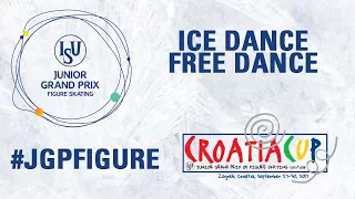 Ice Dance - Free Dance- Zagreb 2017