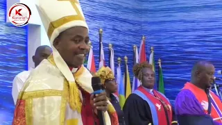 Bishop JJ gutaara aini hidi ya ordination ya Mary lincon