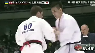 Mikio Ueda vs Eldar Ismailov - 11th World Open Karate Tournament 2015