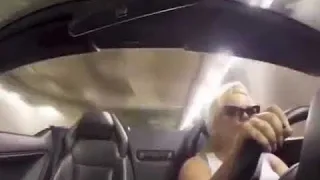 Trisha Paytas runs over James Charles