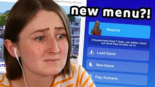 I'm not sure about this new Sims update... (i hate change)