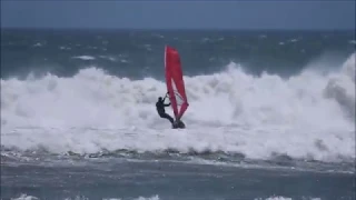 Windsurf: Sunset Beach and Big Bay (South Africa), 24 January 2019. Big swell!