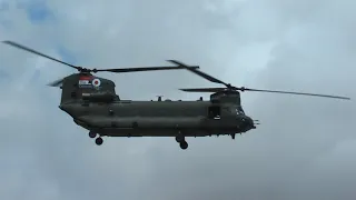 Royal Air Force Chinook HC2 No 18 Squadron RAF Odiham @ Royal International Air Tattoo Fairford 2011