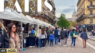 🇫🇷[PARIS 4K] WALK IN PARIS "PARIS ÎLE SAINT LOUIS WALK" (4K60 FPS VERSION) 19/APRIL/2024