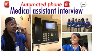 How to pass automated phone interview + Tips on how to answer questions + Medical Assistant 101 🏥