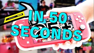 25 MORE WAYS TO BREAK A SWITCH LITE In 50 SECONDS