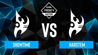 ShoWTimE vs. Harstem - ESL SC2 Masters: Spring 2024 Europe Regionals - Playoffs