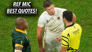The BEST 'Ref Mic' Quotes in Rugby (Part Two)
