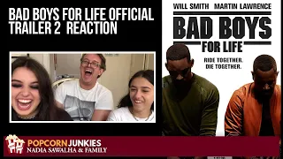 BAD BOYS FOR LIFE (Official Trailer 2) The Popcorn Junkies FAMILY Reaction