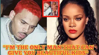 CHRIS BROWN REACTED AFTER RIHANNA ADDRESSES HATERS WHO ARE SAYING HER SECOND SON RIOT ROSE IS UGLY