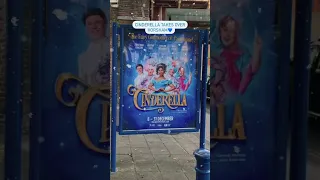 Spotted: Cinderella in Horsham #shorts #pantomime #travel #cinderella #local #banner #ad