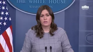 1/3/18: White House Press Briefing