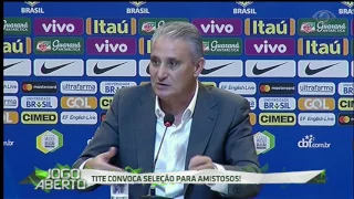 Tite explica convocação para Seleção