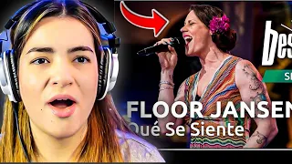 Floor Jansen - Qué Se Siente - Wow She's So Versatile  | REACTION