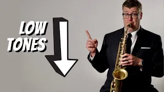 Saxophone Low Notes | How to play low Bb