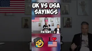 UK VS USA Saying "PATENT" #shorts