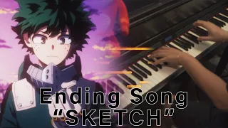 Boku no Hero Academia 6th season ED -「SKETCH」秋山黄色 (Piano & Orchestral Cover) [EMOTIONAL Ver.]