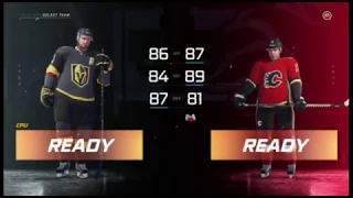 NHL 20 Vegas Golden Knights vs Calgary Flames