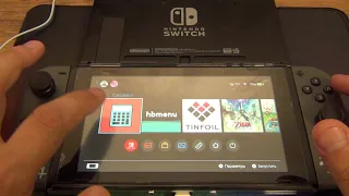 установка игр на прошитый switch по usb dbi