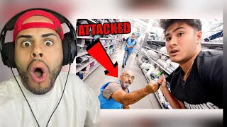 LAST TO LEAVE WALMART WINS $10,000 *ATTACKED* *DJ Faboloso Reaction