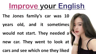 New Car | Learning English Speaking | Level 2 | Listen and Practice | #2