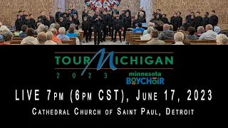 Minnesota Boychoir | Cathedral Church of Saint Paul, Detroit