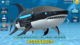 Hungry Shark Evolution New Robot Shark Coming Soon Update -  All 27 Sharks Unlocked Gameplay FHD