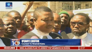 News@10: Court Refuses Nnamdi Kalu Bail 01/12/16 Pt 1