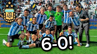 GOLEAMOS en el PRIMER PARTIDO del MUNDIAL 2023! ARGENTINA vs QATAR 6-0