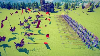 WINGED HUSSARS vs EVERY UNIT - THE LAST STAND - Totally Accurate Battle Simulator TABS