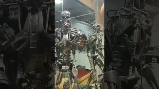 Terminator 2 T-800 life size prop Cyborg robot