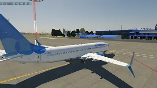Летим из Анапы в Махачкалу ( URKA-URML) | X-plane 11 | Level UP B737-800NG