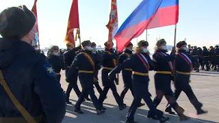 День защитника Отечества | Торжественный митинг на аэродроме «Чкаловский»