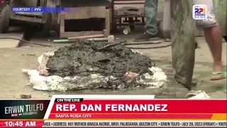 Panayam kay Rep. Dan Fernandez kaugnay ng umano'y 'mass grave' sa septic tank ng New Bilibid Prison