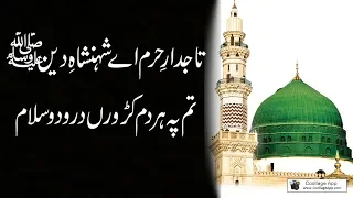 Tajdar-e-Haram Ae Shahenshah-e-Deen | SALAM | Best New Naats 2020 |LYRICS| Ramzan Shareef 2018