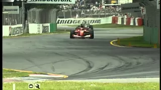 Formula 1 Accidente de Jacques Villeneuve Melbourne 2001 fr