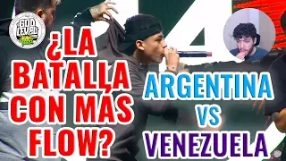 ¿LA BATALLA CON MÁS FLOW? ARGENTINA vs VENEZUELA - GOD LEVEL CHILE 3vs3 2019