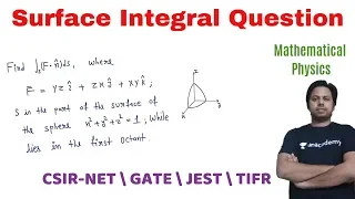Surface Integral of first octant sphere | mathematical physics |POTENTIAL G