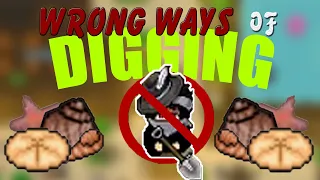 Wrong ways to DIG SHELLS in Graal Era!