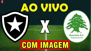 BOTAFOGO X BOAVISTA AO VIVO E COM IMAGEM HOJE - DATA E  HORÁRIO -  CAMPEONATO CARIOCA TAÇA RIO