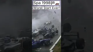 Worst F1 Start Ever! SPA 1998