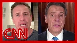 Chris Cuomo shares picture that embarrasses brother