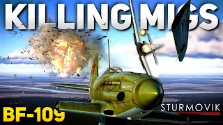 Killing Migs in the Best BF-109 | Ten Days in Autumn Campaign Ep. 2 | Il-2 Strumovik Great Battles