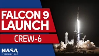 SCRUB: SpaceX & NASA Scrub Launch of Crew-6 to Space Station