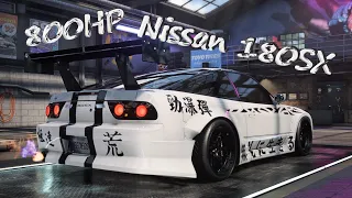 Need for Speed Heat Gameplay - 800HP Nissan 180SX Customization | Max Build 400+